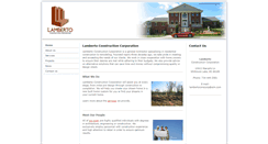 Desktop Screenshot of lambertoconscorp.com